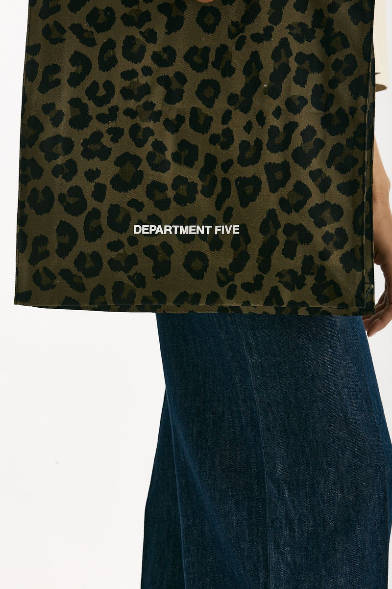 Borsa in tessuto animalier women Department five - 2