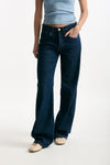 Jeans wide leg JACKLINE Lavaggio scuso women Dondup - 1