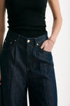 Pantalone ampio MAGGIE Denim scuro women Dondup - 5