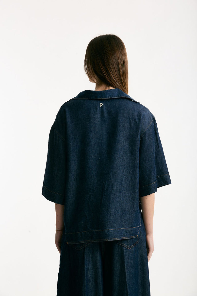Camicia over denim scuro women Dondup - 3