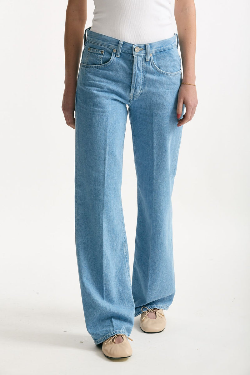 Jeans wide leg JACKLINE lavaggio chiaro women Dondup - 1