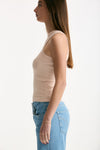 Top a costine rosa women Dondup - 2