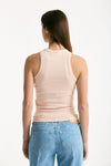 Top a costine rosa women Dondup - 3