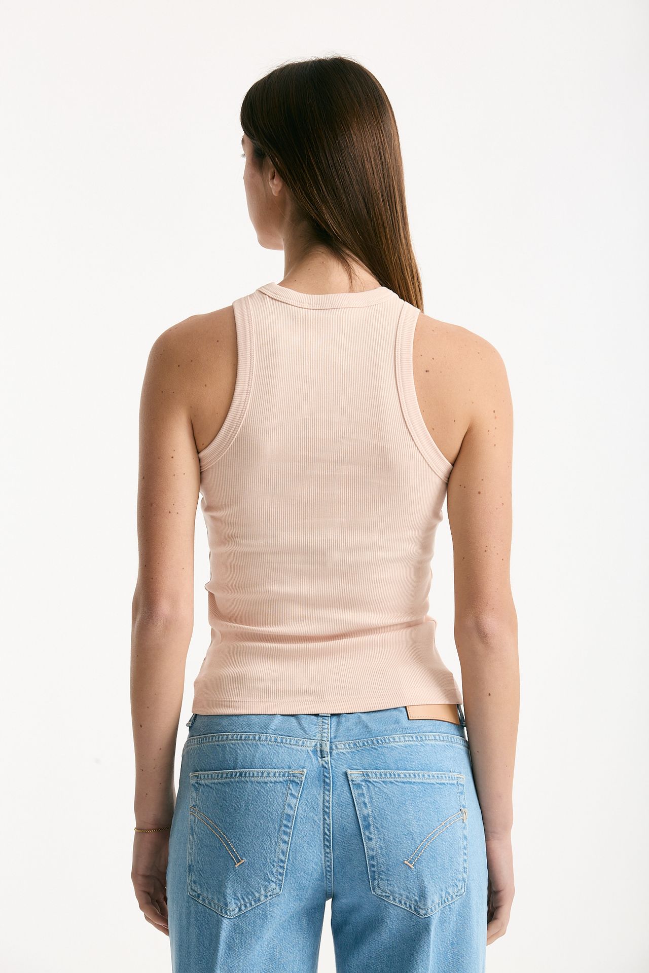 Top a costine rosa women Dondup - 3