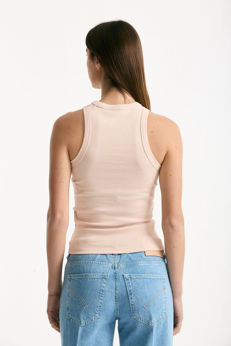 Top a costine rosa women Dondup - 3