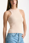 Top a costine rosa women Dondup - 4