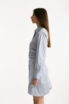 Abito in misto cotone rigato women Dondup - 2
