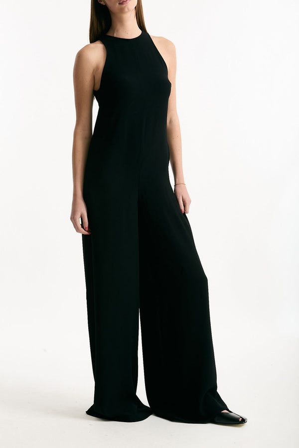 Tuta fluida nero women Dondup