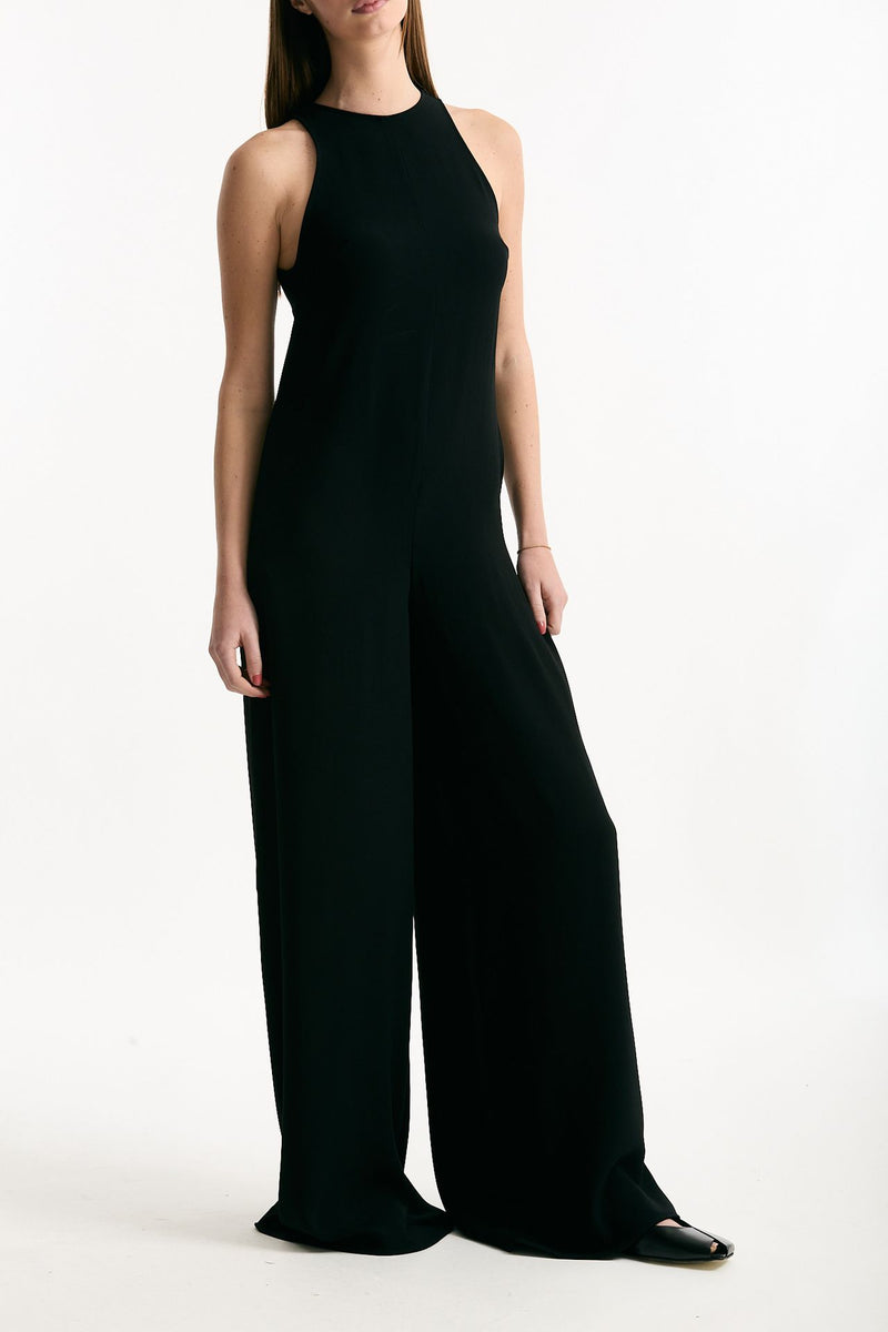 Tuta fluida nero women Dondup - 1
