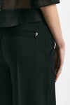 Pantalone palazzo nero women Dondup - 5