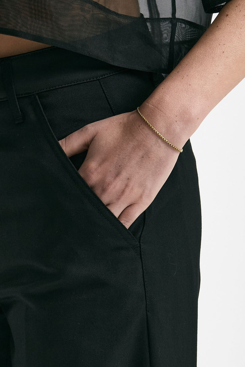 Pantalone palazzo nero women Dondup - 6
