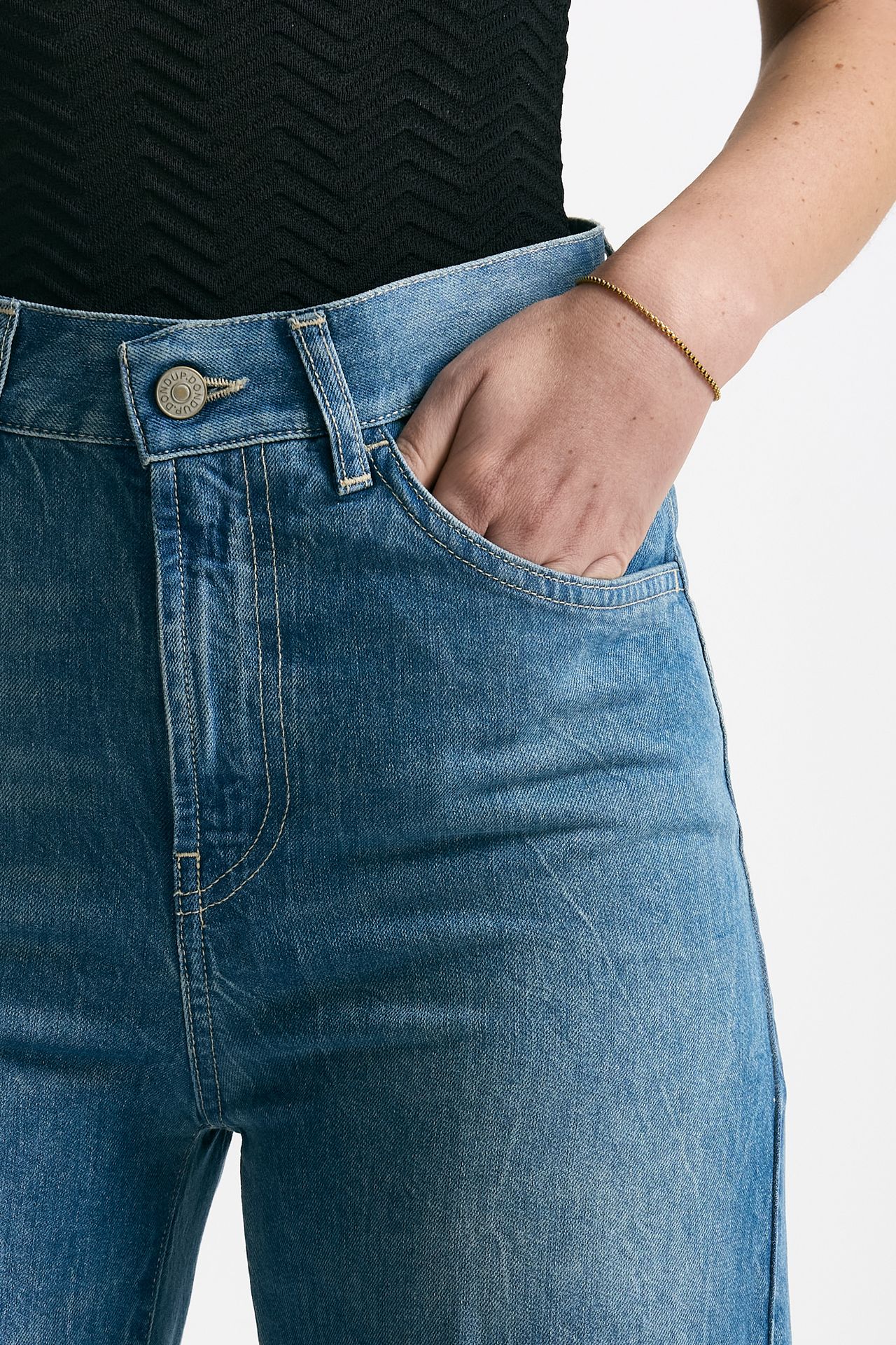 Jeans palazzo AMBER medio chiaro women Dondup - 5