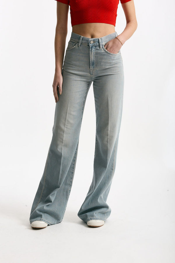 Jeans palazzo AMBER chiaro women Dondup