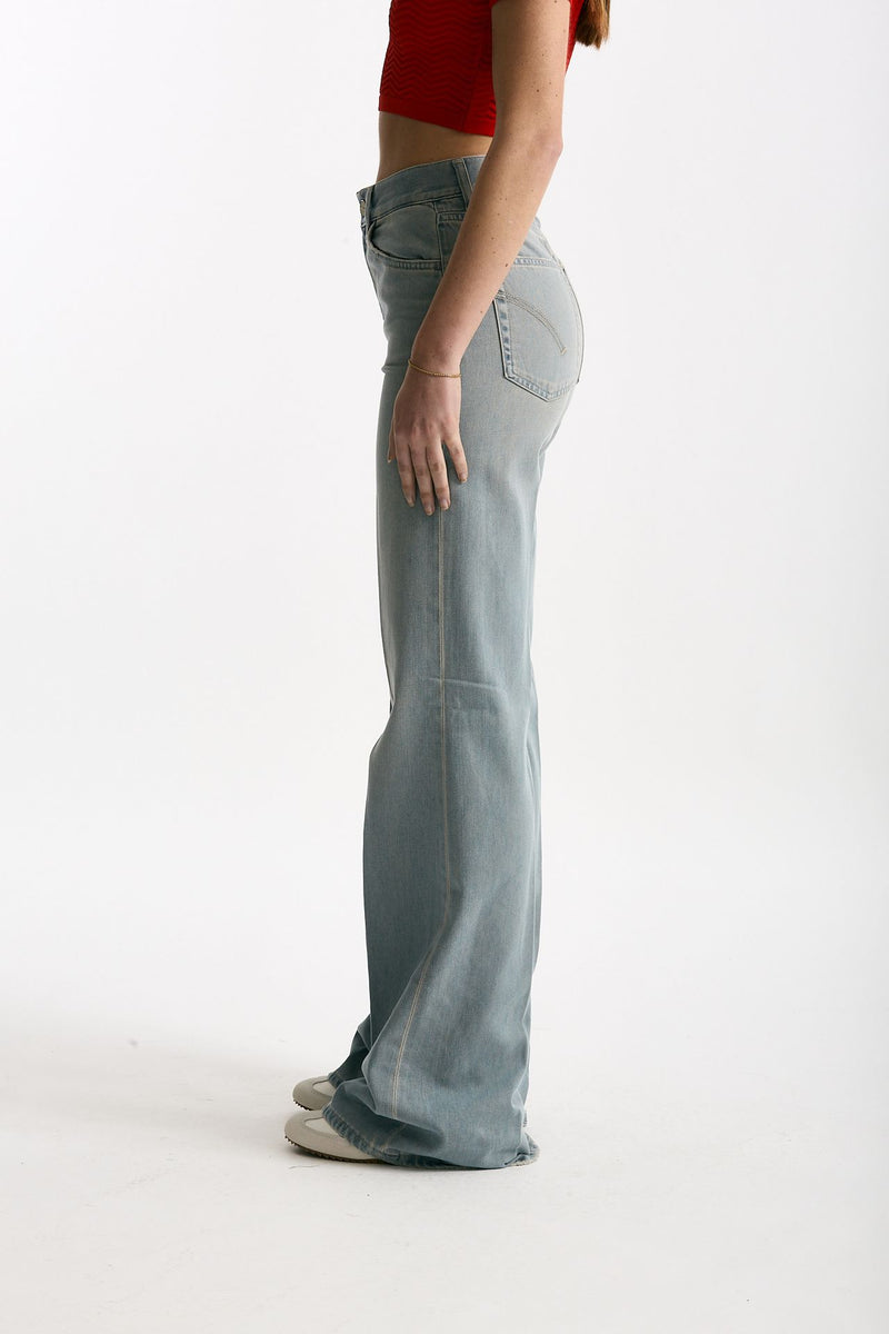 Jeans palazzo AMBER chiaro women Dondup - 3