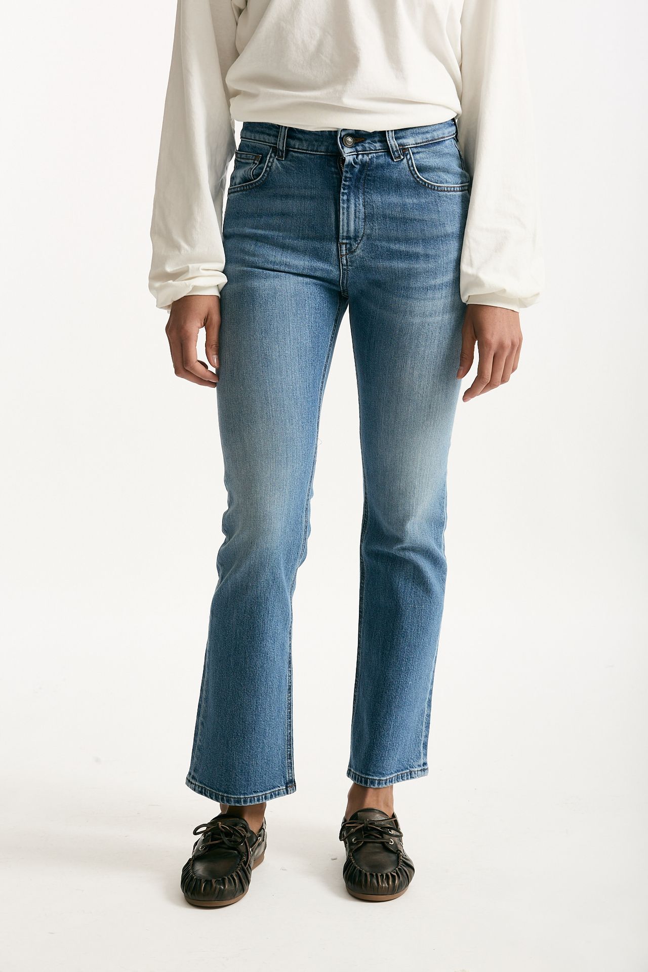 Jeans trombetta lavaggio chiaro women Fay - 1