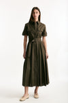 Abito in cotone verde militare women Fay - 1