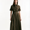 Abito in cotone verde militare women Fay - 9