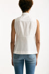 Camicia senza maniche bianco women Fay - 3