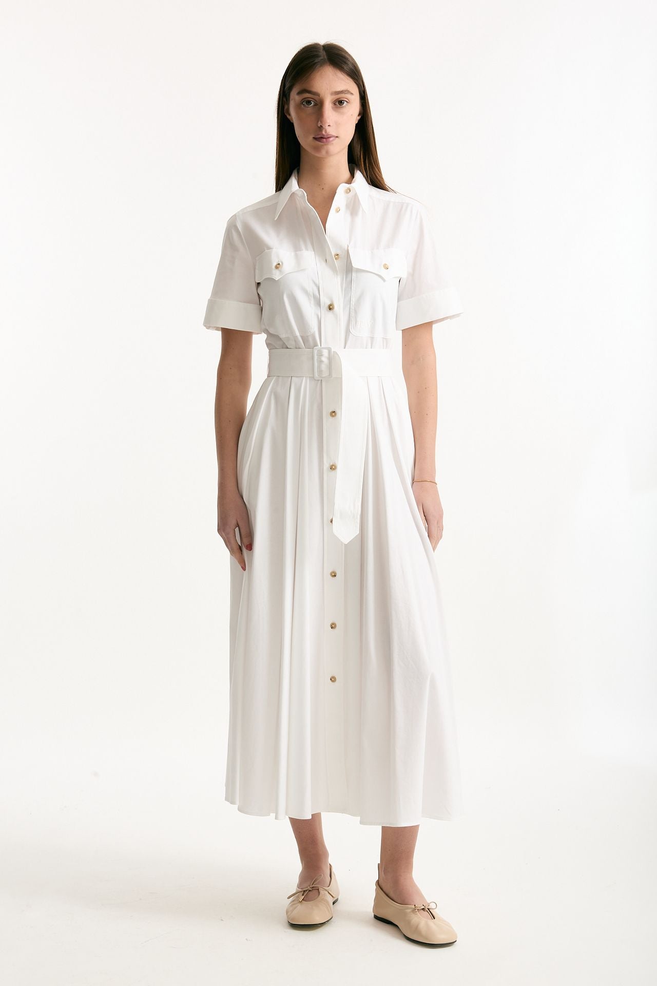 Abito in cotone bianco women Fay - 1