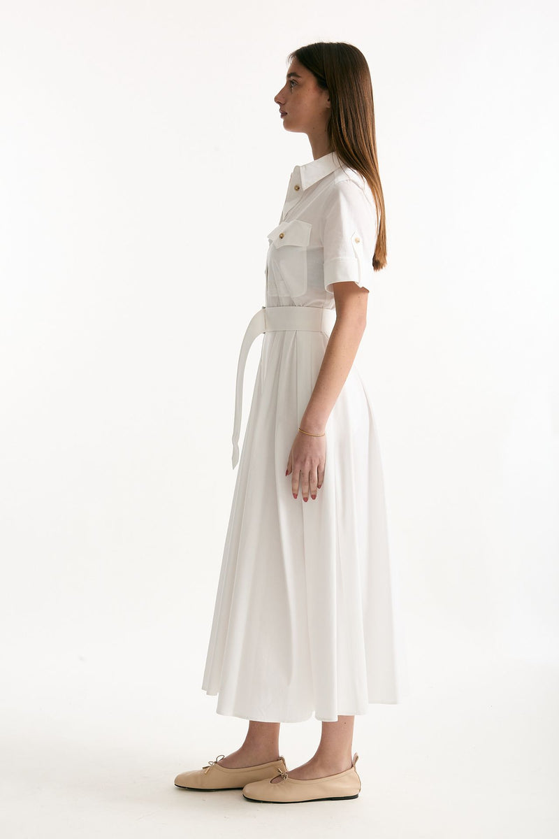 Abito in cotone bianco women Fay - 2