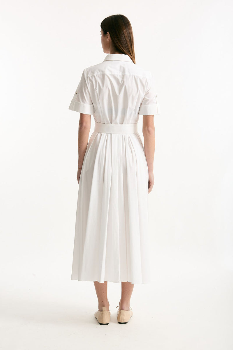 Abito in cotone bianco women Fay - 3
