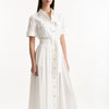 Abito in cotone bianco women Fay - 9