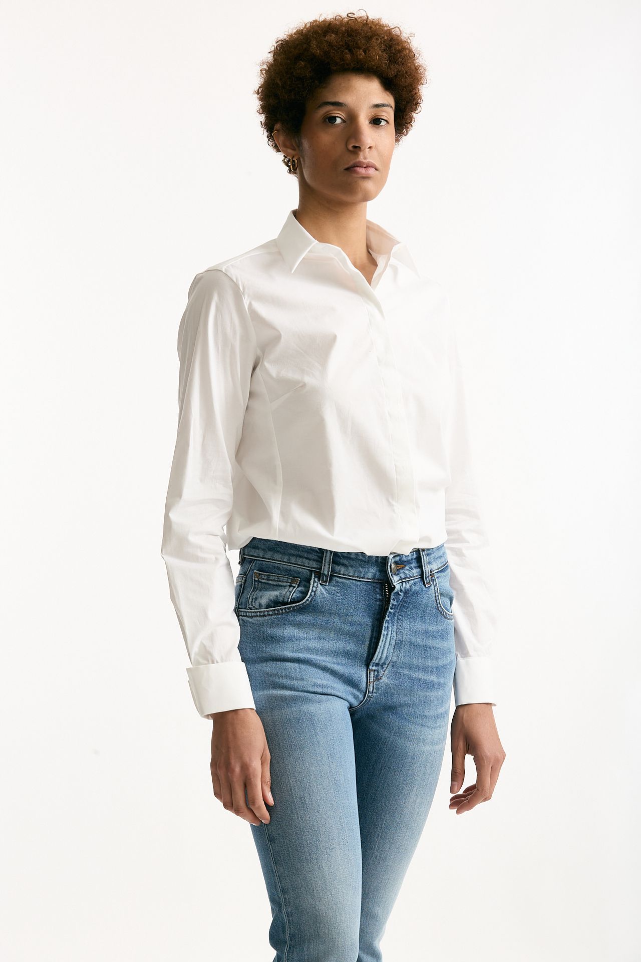 Camicia slim bianco women Fay - 1