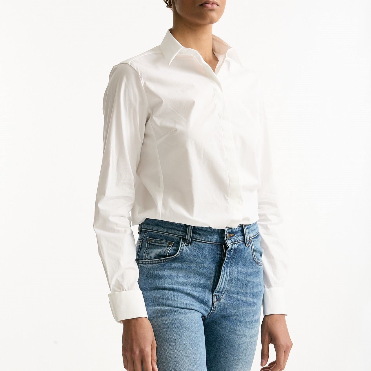 Camicia slim bianco women Fay - 6