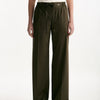 Pantalone in cotone verde militare women Fay - 7