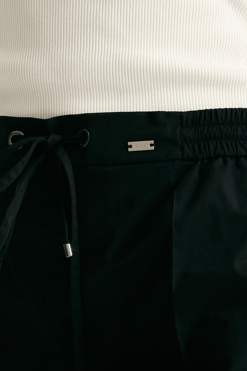 Pantalone in cotone nero women Fay - 6