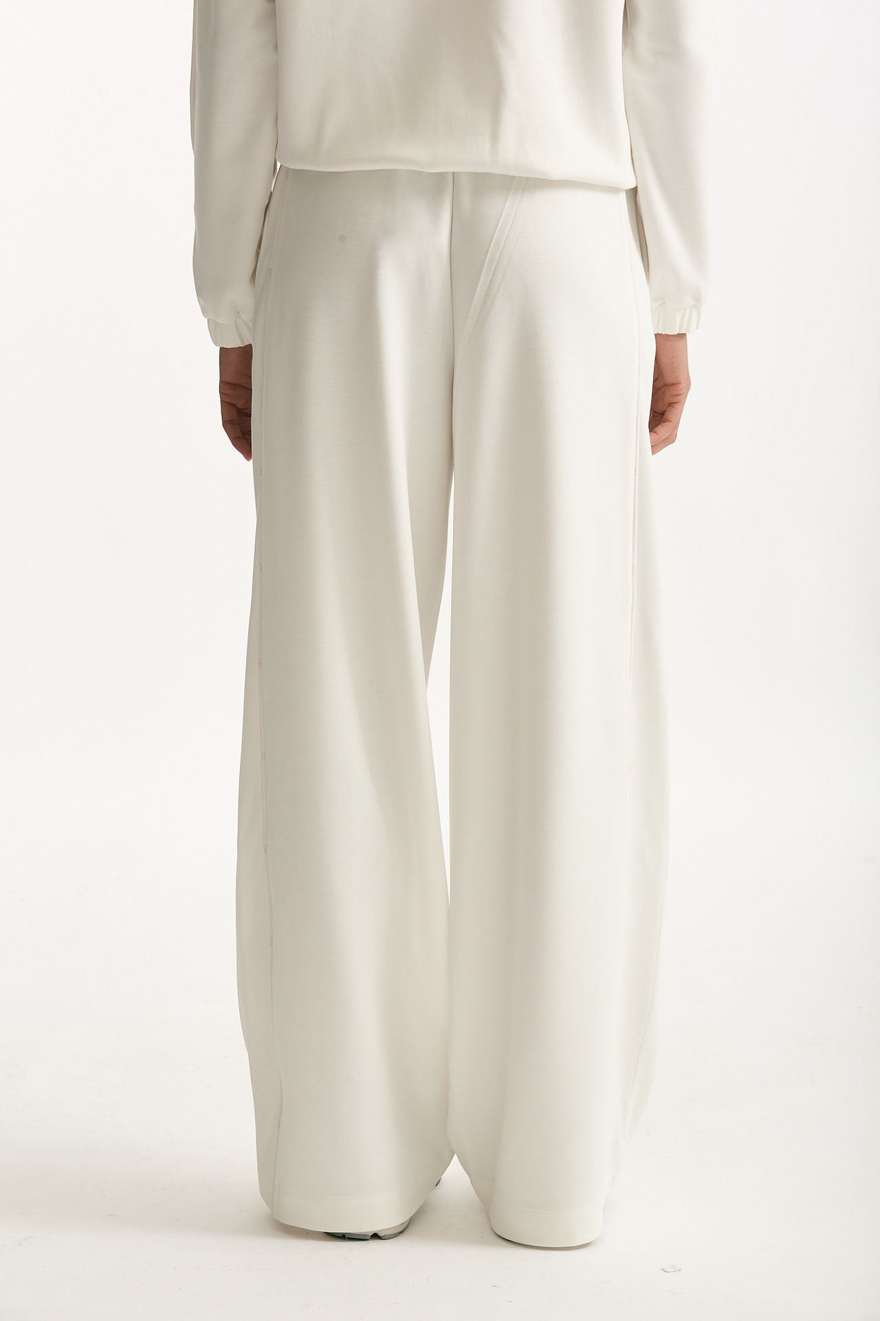 Pantalone in viscosa bianco women Fay - 3