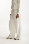 Pantalone in viscosa bianco women Fay - 4