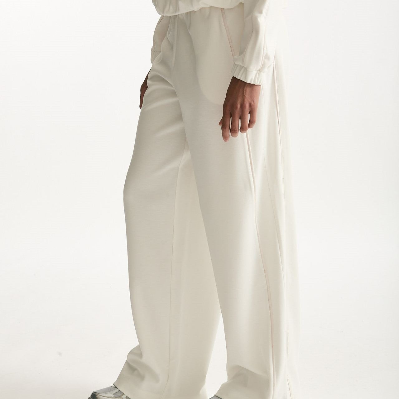 Pantalone in viscosa bianco women Fay - 6