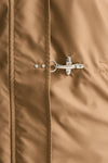Giubbino midi in popeline tecnico cammello women Fay - 7