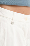 Bermuda in lino bianco women Fay - 4