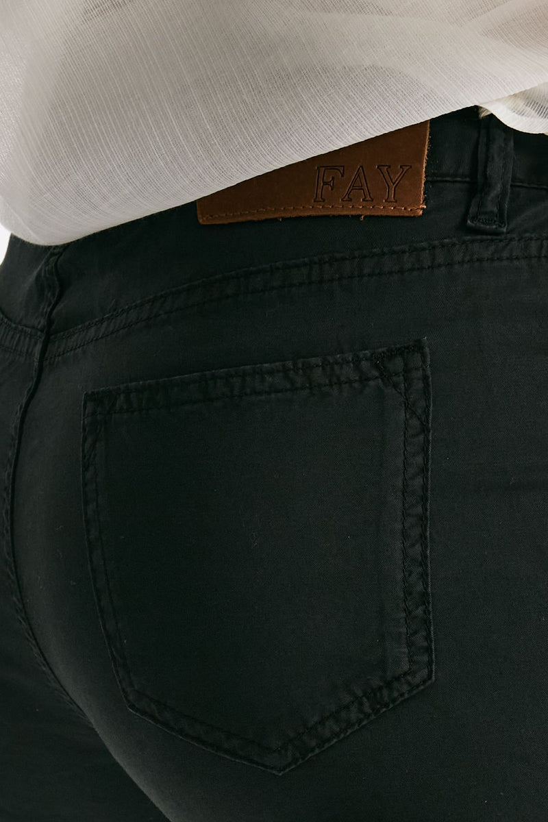 Jeans slim nero women Fay - 6