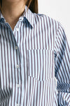 Camicia over Azzurra con riga women Daniele fiesoli - 5
