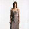Top in viscosa taupe women Daniele fiesoli - 6