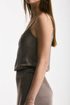 Top in viscosa taupe women Daniele fiesoli - 2