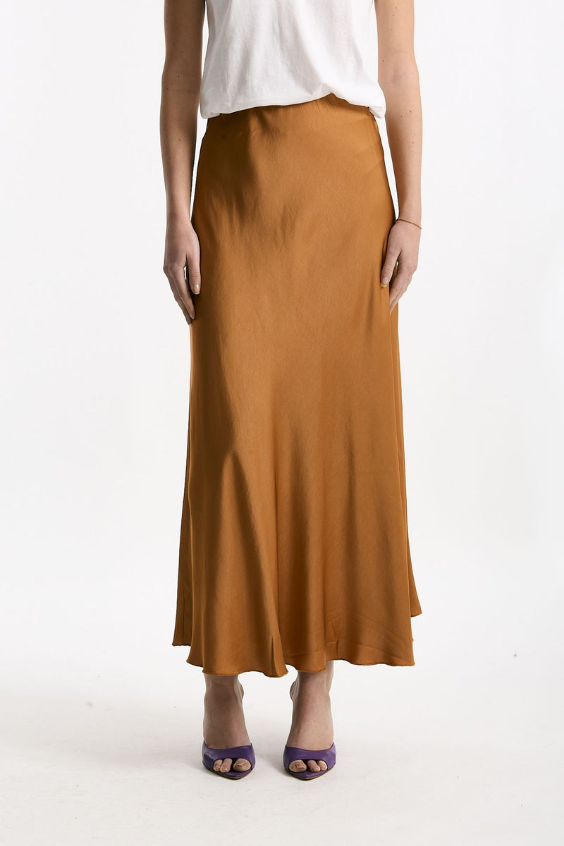 Gonna midi ocra women Daniele fiesoli - 1