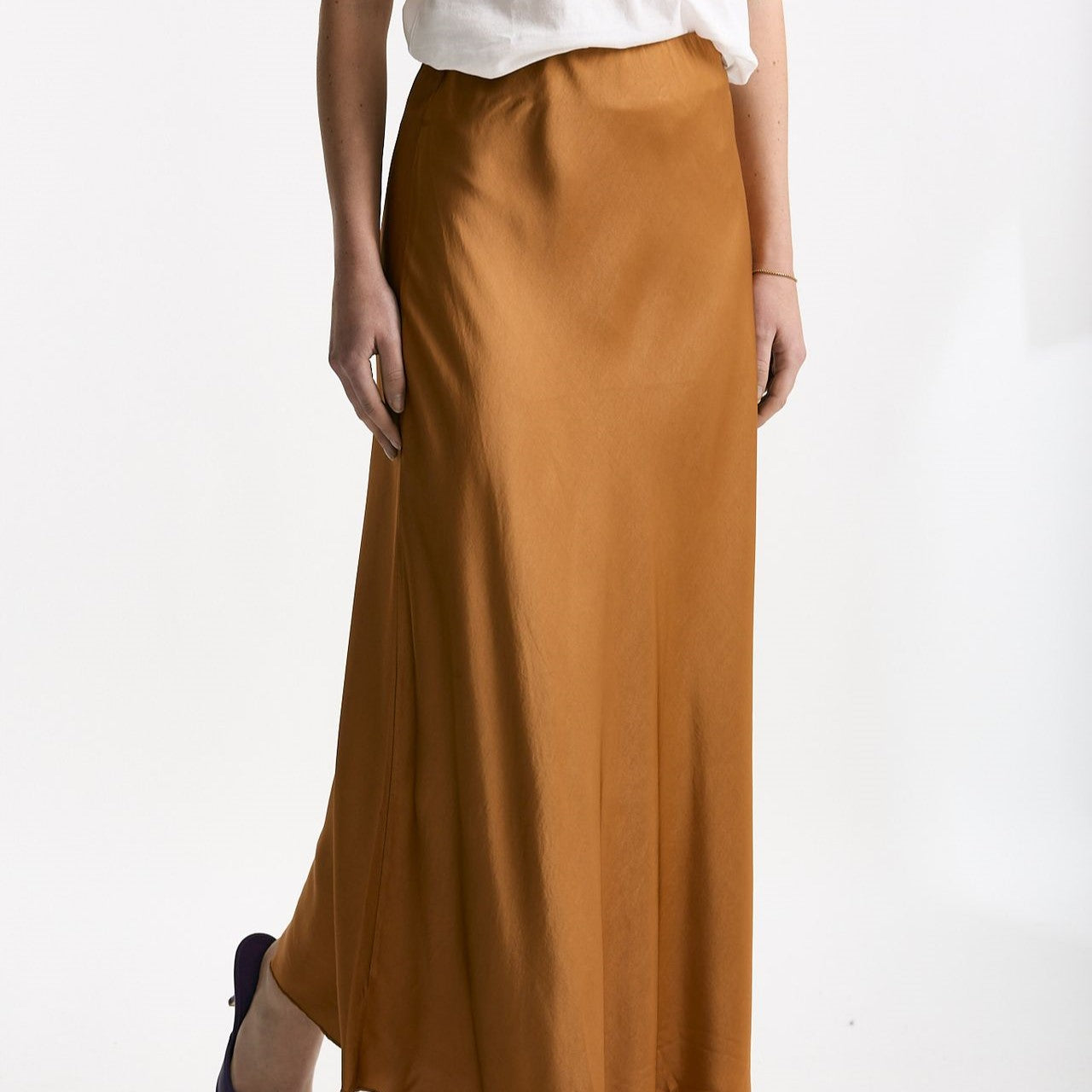 Gonna midi ocra women Daniele fiesoli - 4