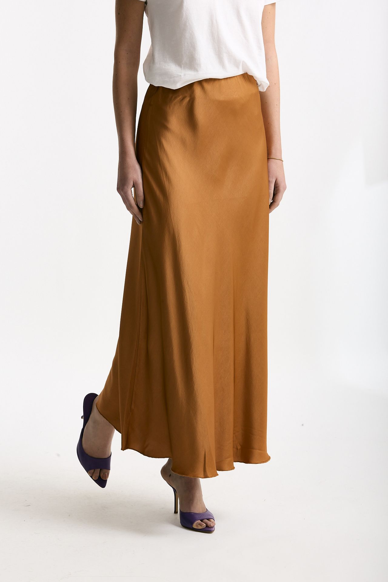 Gonna midi ocra women Daniele fiesoli - 3