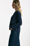 T-shirt in lino blu women Daniele fiesoli - 1
