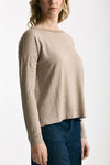 T-shirt in lino tortora women Daniele fiesoli - 4