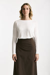 T-shirt in lino bianco women Daniele fiesoli - 2