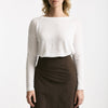 T-shirt in lino bianco women Daniele fiesoli - 5