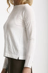 T-shirt in lino bianco women Daniele fiesoli - 4