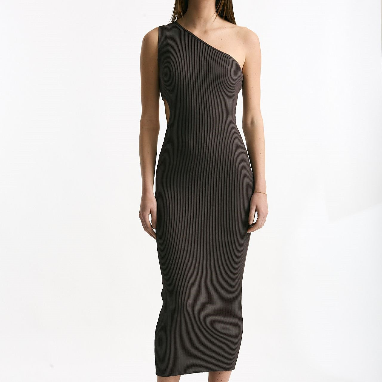 Abito a costine taupe women Daniele fiesoli - 6