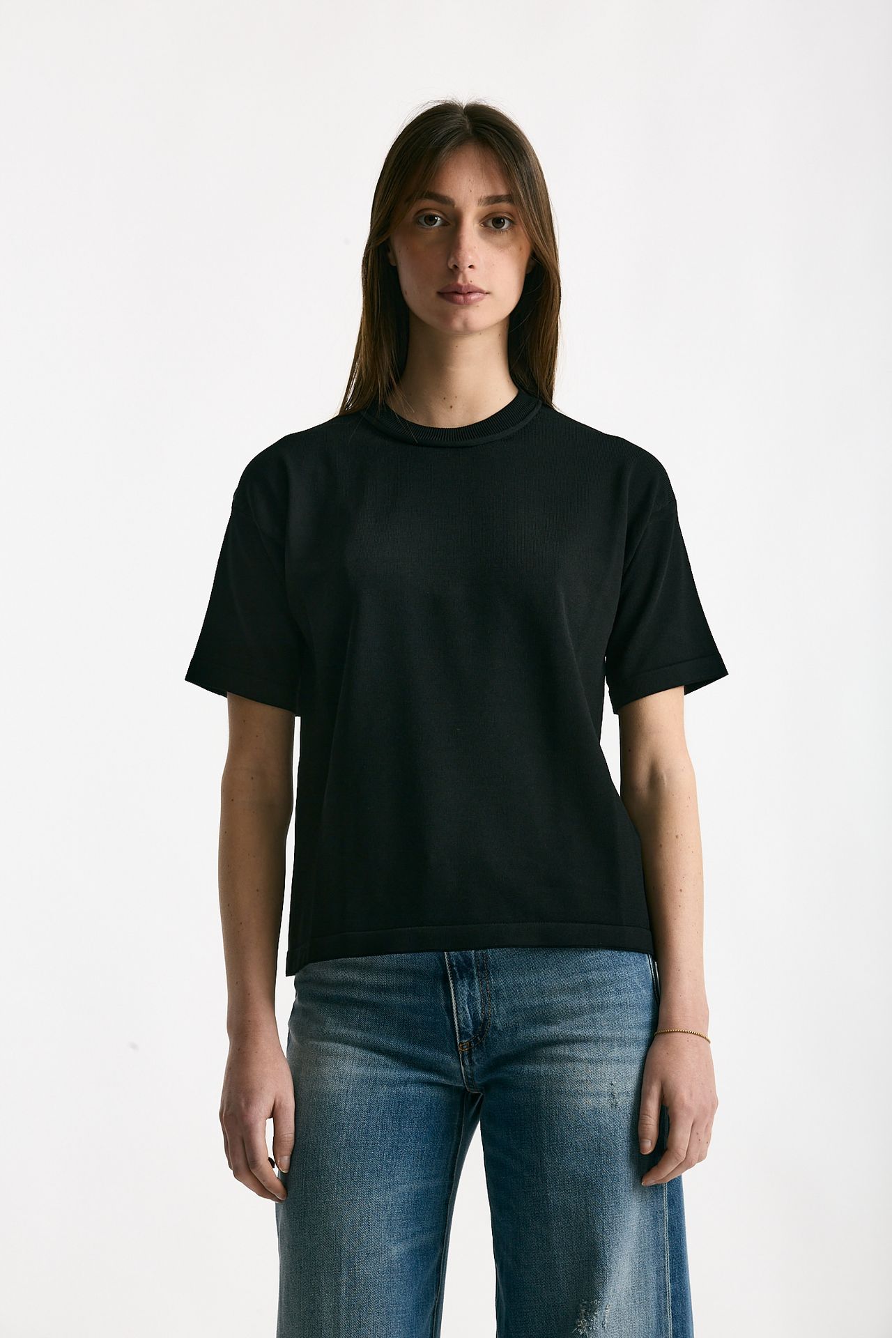 Maglia in viscosa nero women Daniele fiesoli - 2