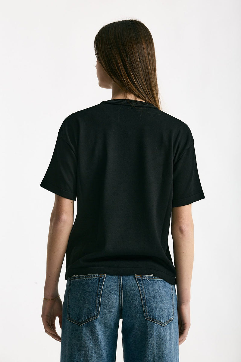 Maglia in viscosa nero women Daniele fiesoli - 3